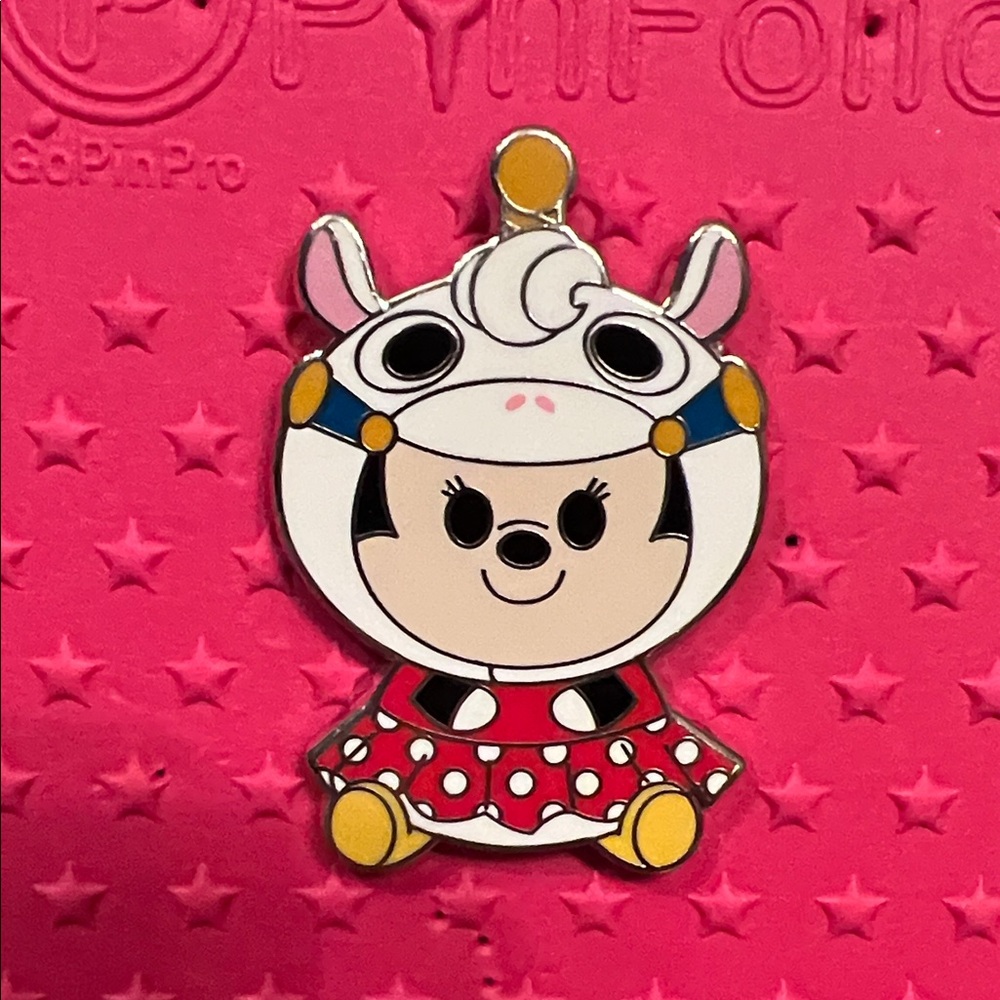 Walt Disney World - Mini Mixits Series 1 - Trading Pin - Minnie Mouse